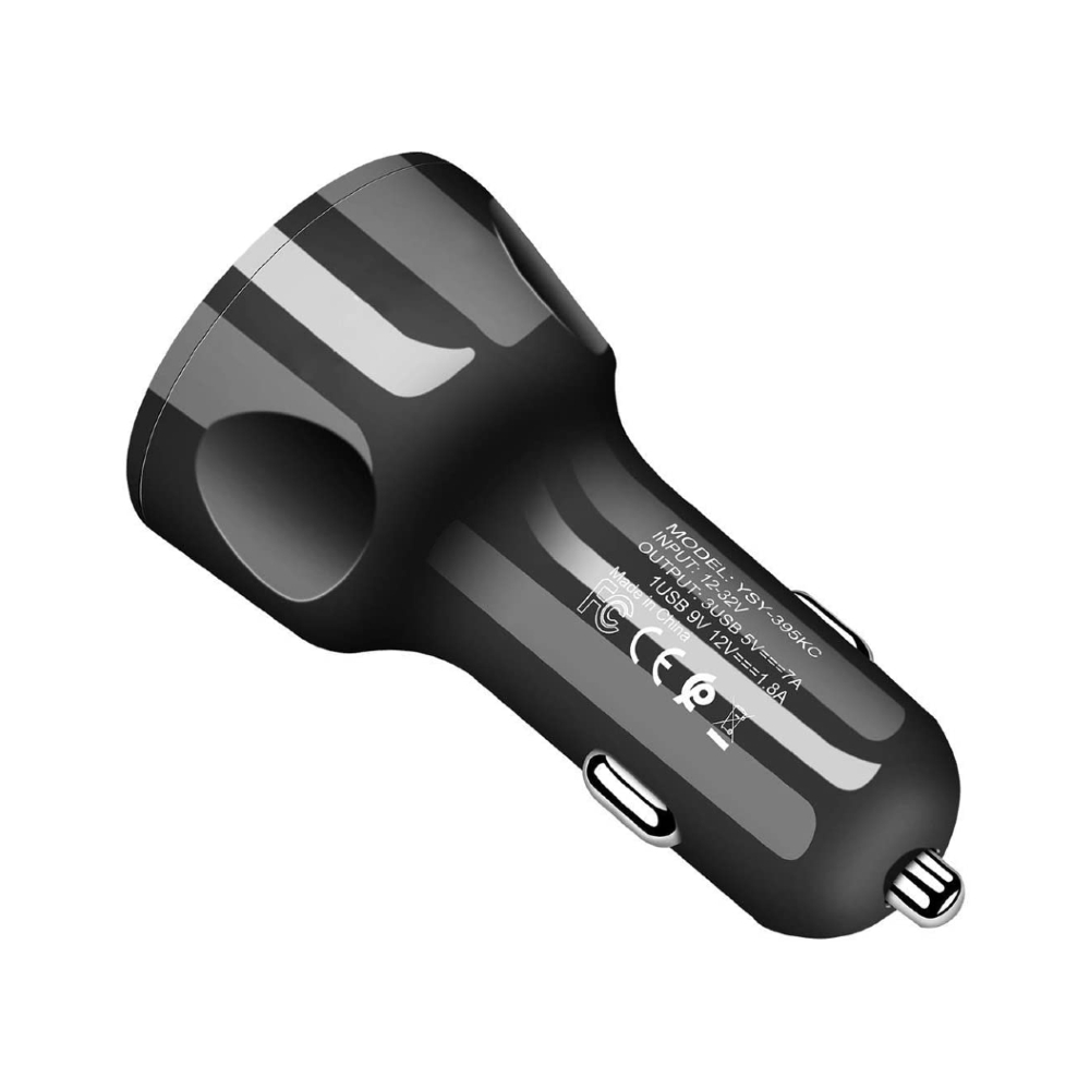 Chargeur allume-cigare 3 ports USB – Image 2