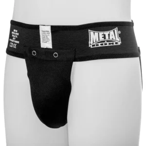 Coquille Slip Métal Boxe Noir