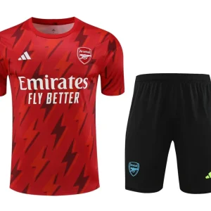 KIT TRAINING ARSENAL ROUGE 2023/2024
