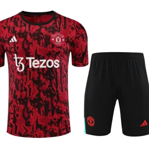 KIT TRAINING MANCHESTER UNITED ROUGE 2023/2024