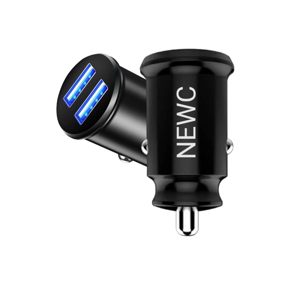 Lot de 2 Minis Chargeurs Allume Cigare