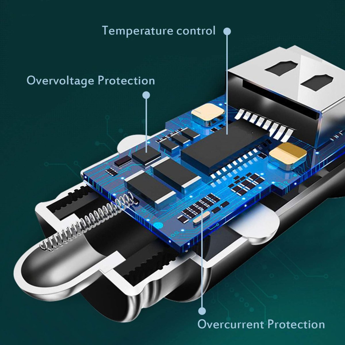 Lot de 2 Minis Chargeurs Allume Cigare – Image 4
