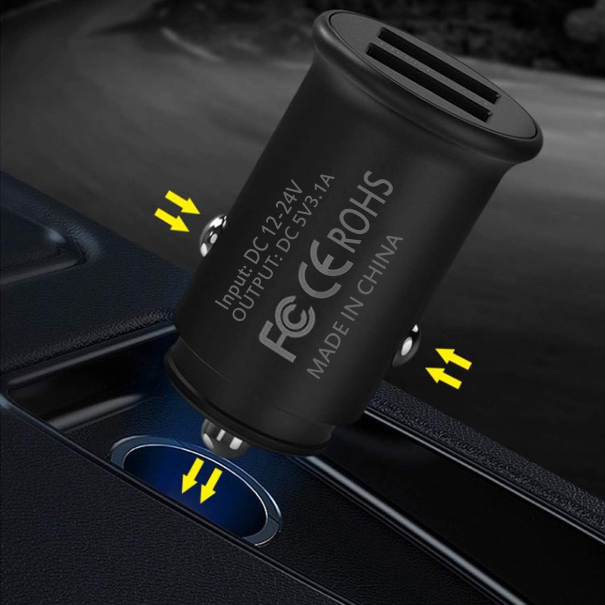 Lot de 2 Minis Chargeurs Allume Cigare – Image 3