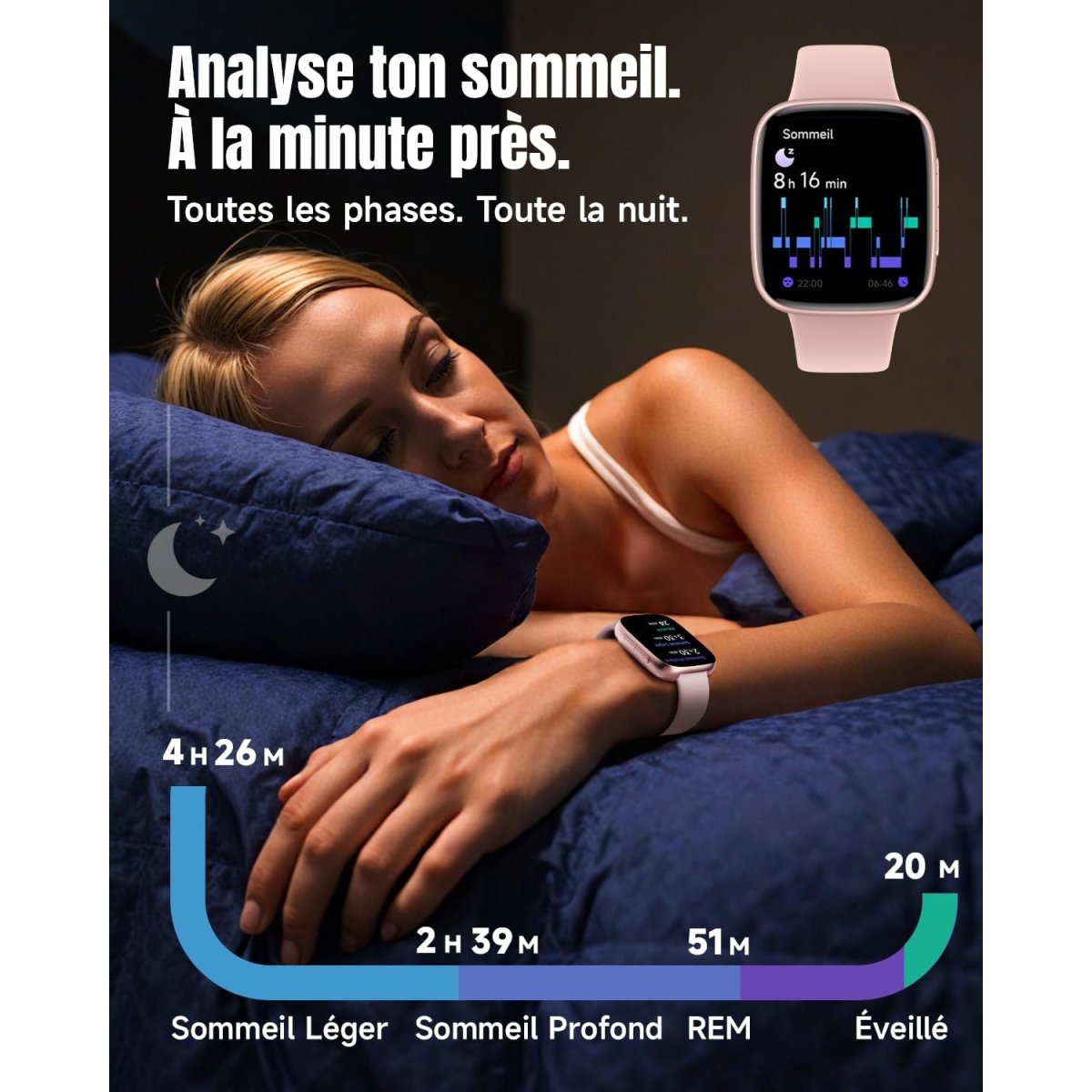 Montre Connectée Élégante Femme AMOLED – Image 7