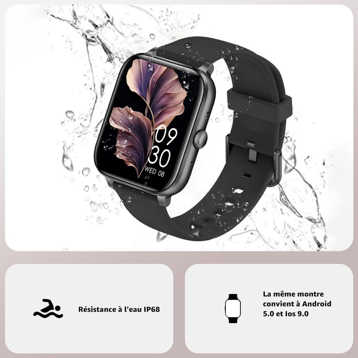Montre Intelligente Bluetooth Pour Adolescent – Image 5