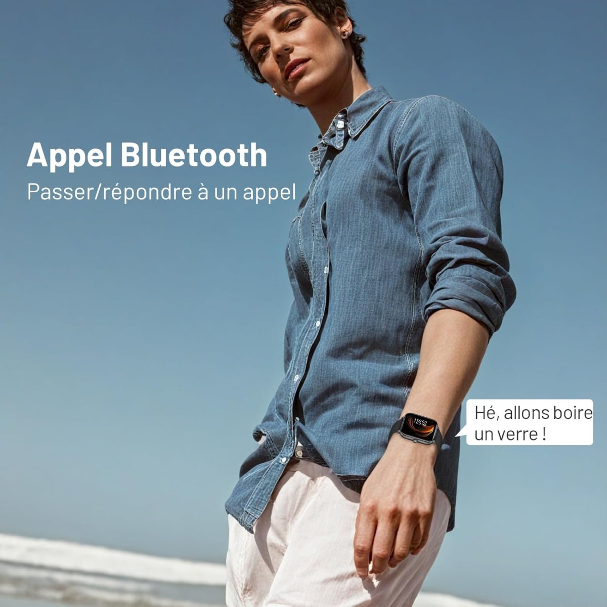 Montre Intelligente Bluetooth Pour Adolescent – Image 4