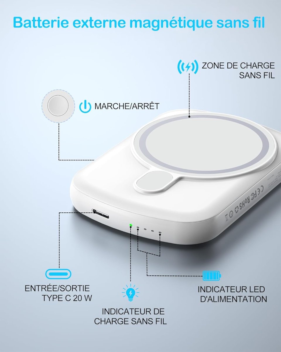 Petite Batterie Externe Sans Cable – Image 6