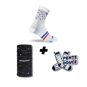 Box running - Confettis blancs