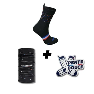 Box running - Confettis noirs