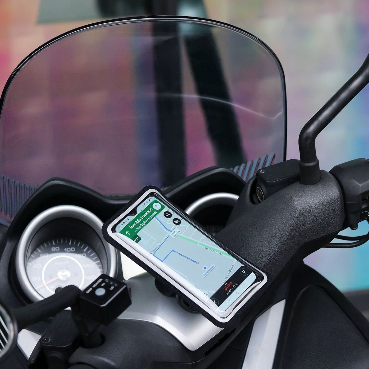 Porte téléphone Moto Tableau de bord – Image 4