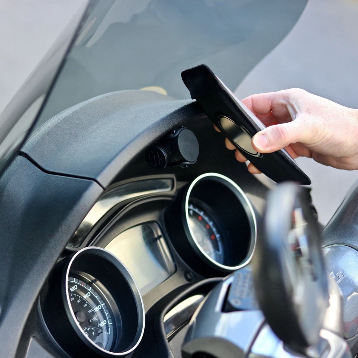 Porte téléphone Moto Tableau de bord – Image 2