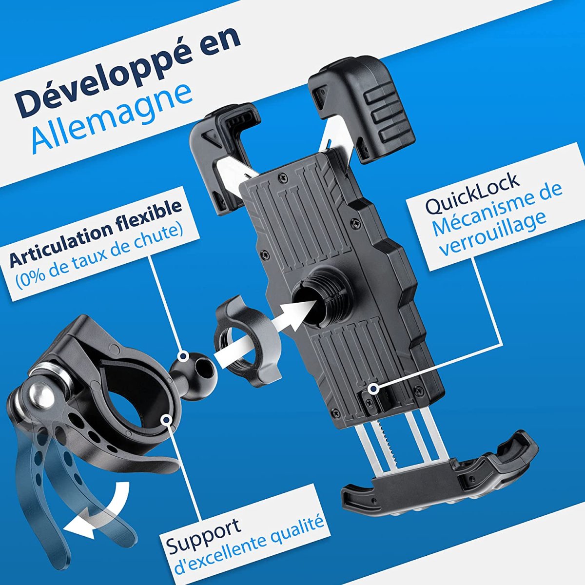 Porte Téléphone Vélo Flexible – Image 5