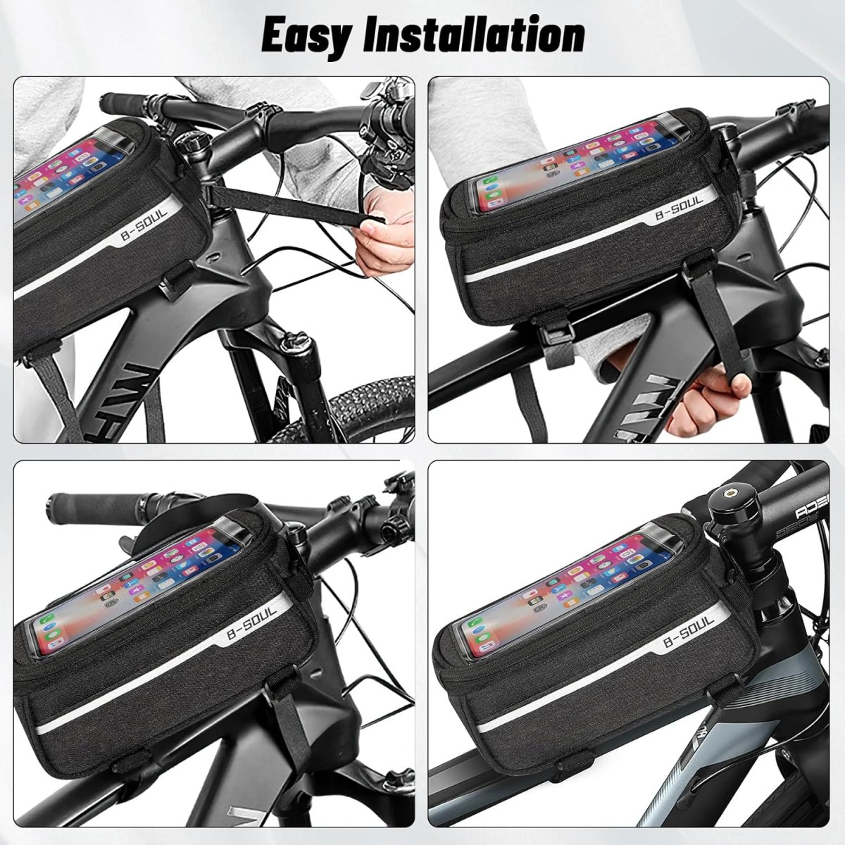 Sacoche Téléphone Waterproof pour Cadre de Vélo – Image 5