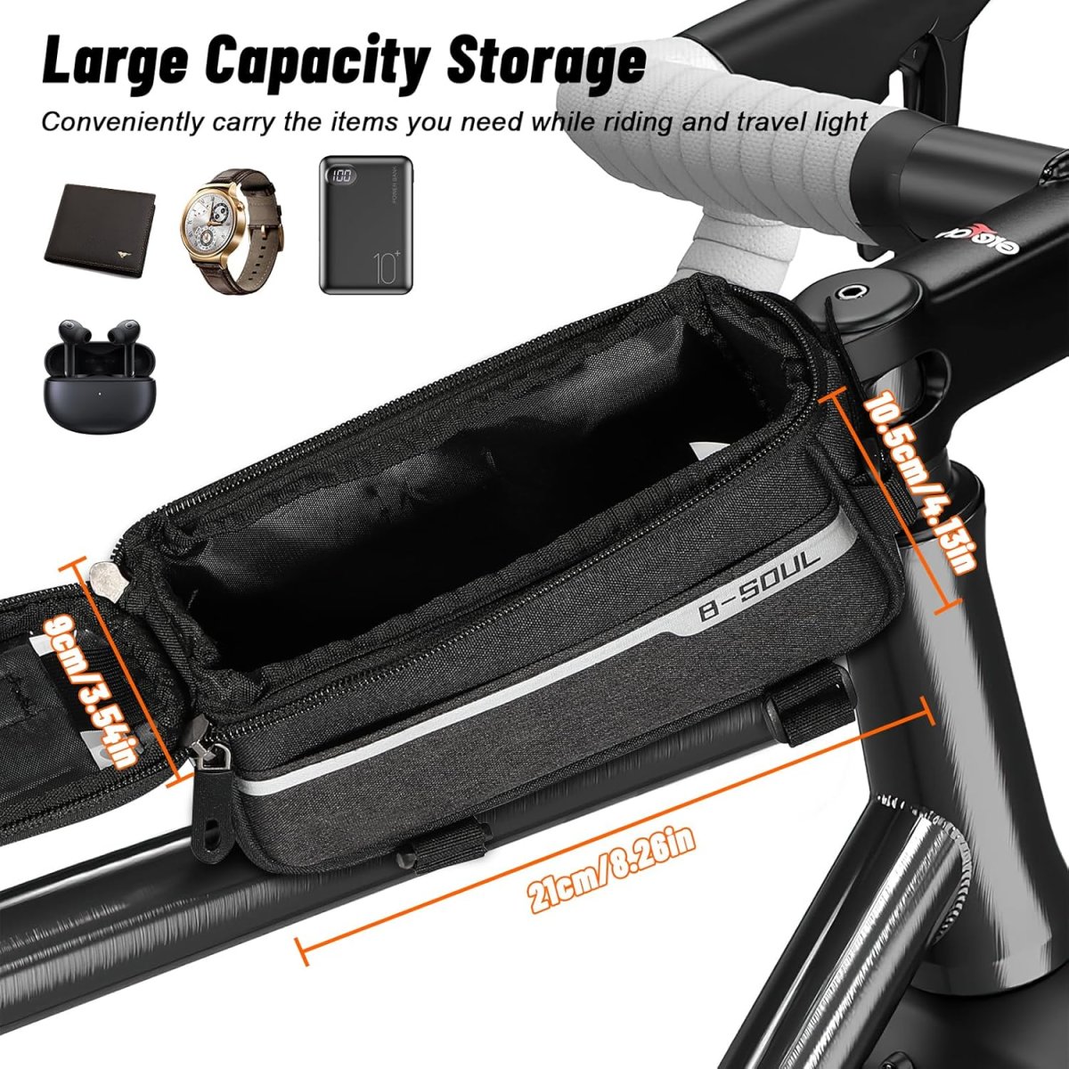 Sacoche Téléphone Waterproof pour Cadre de Vélo – Image 4