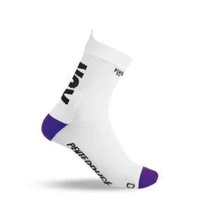 Chaussettes de running - La blanche/violette
