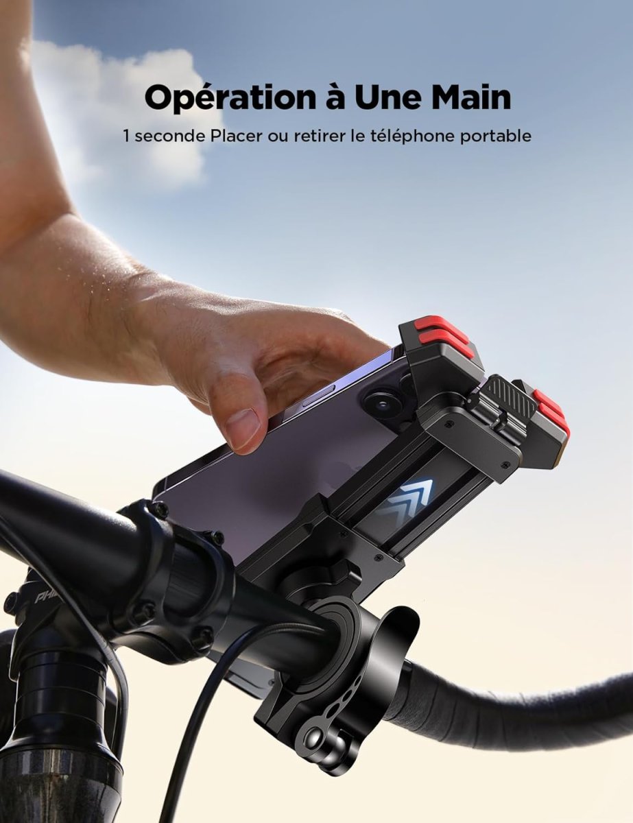 Support Smartphone Anti-Vibrations Vélo – Image 4