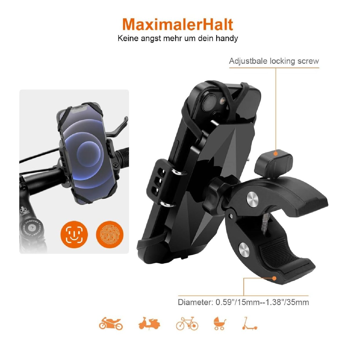 Support Smartphone Vélo Universel – Image 5