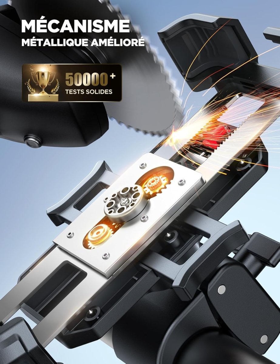 Support Téléphone Moto Solide – Image 7