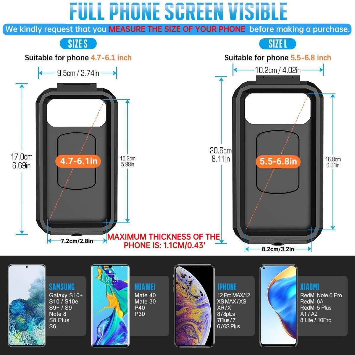 Support Telephone Scooter Etanche – Image 4