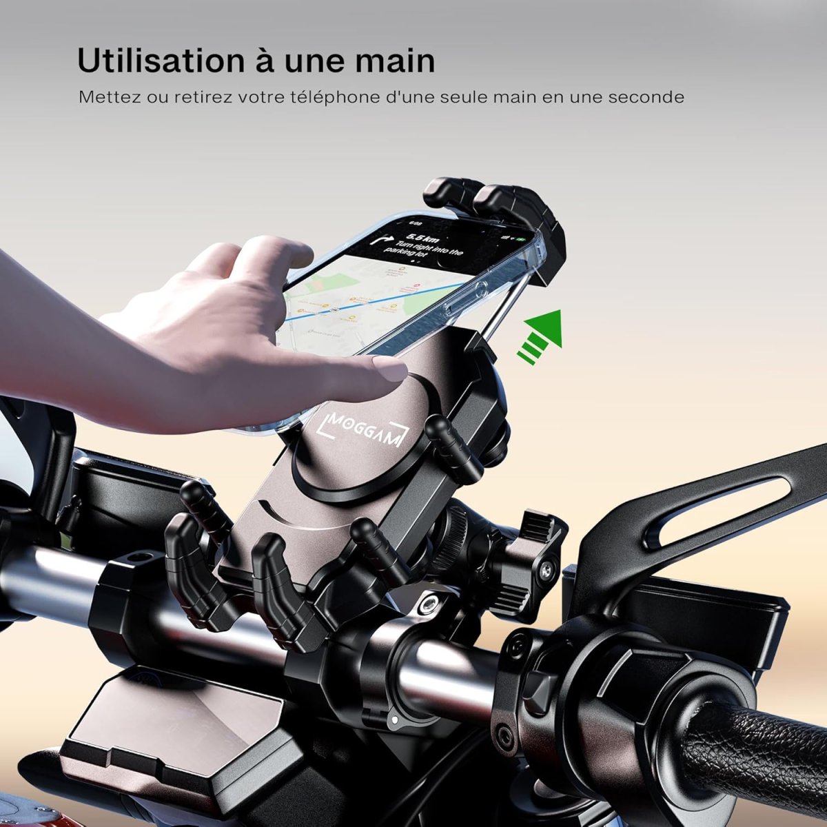 Support iPhone Moto Anti Vibration – Image 7