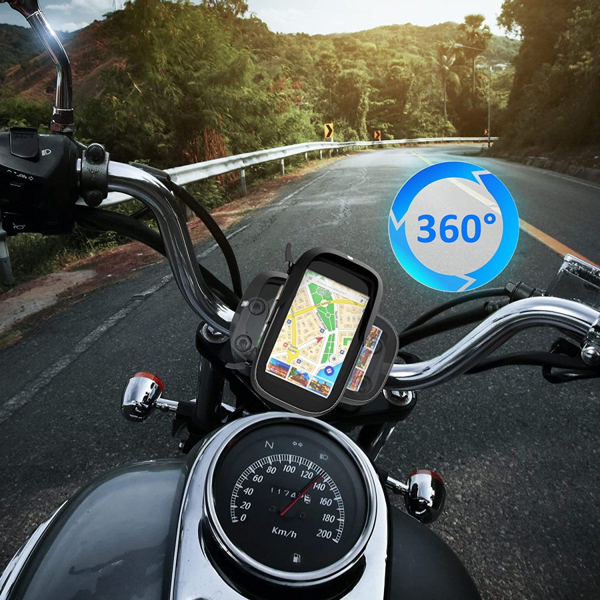 Porte Téléphone Vélo Étanche – Image 4