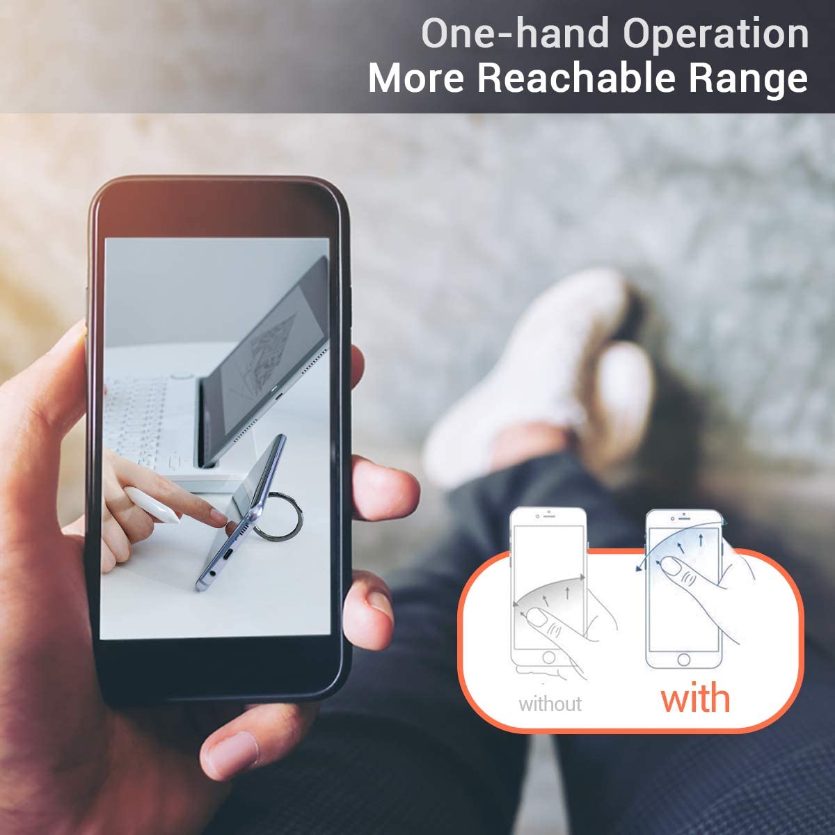 Support Téléphone Portable Anneau – Image 6