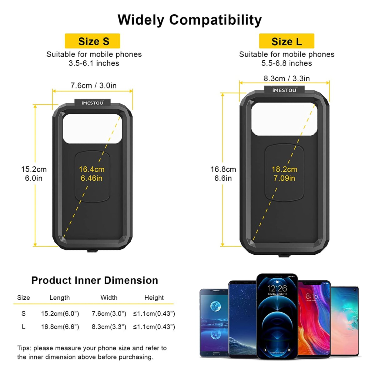 Support Téléphone Moto Antivol – Image 2