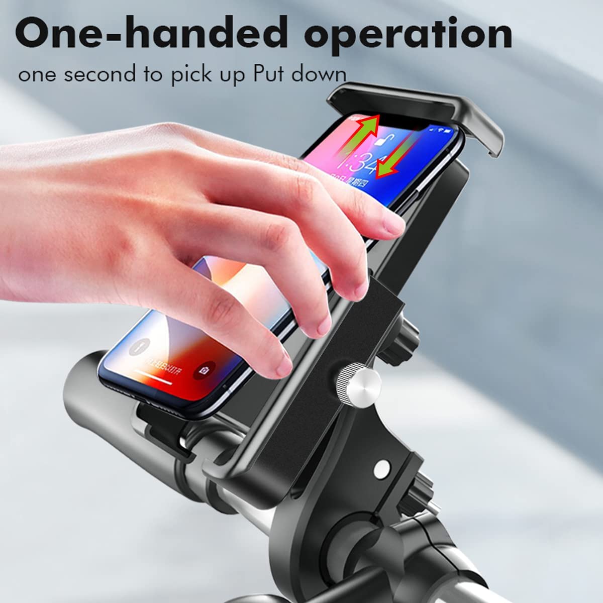 Support Mobile pour Guidon de Moto Rotatif – Image 4