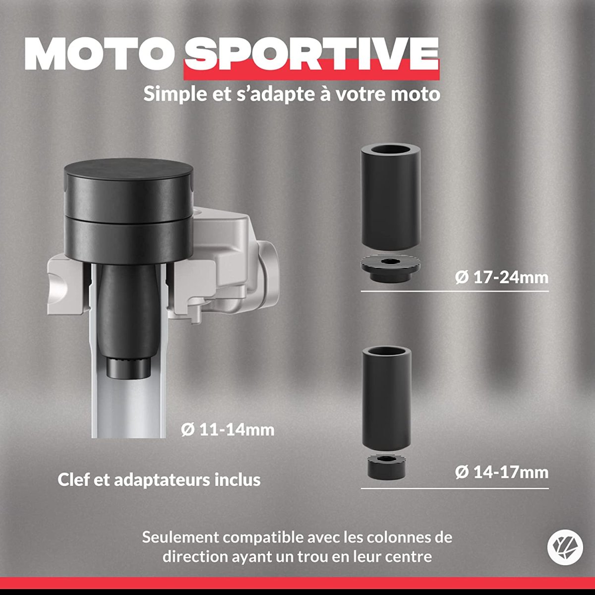 Support Téléphone Moto Shapeheart – Image 4