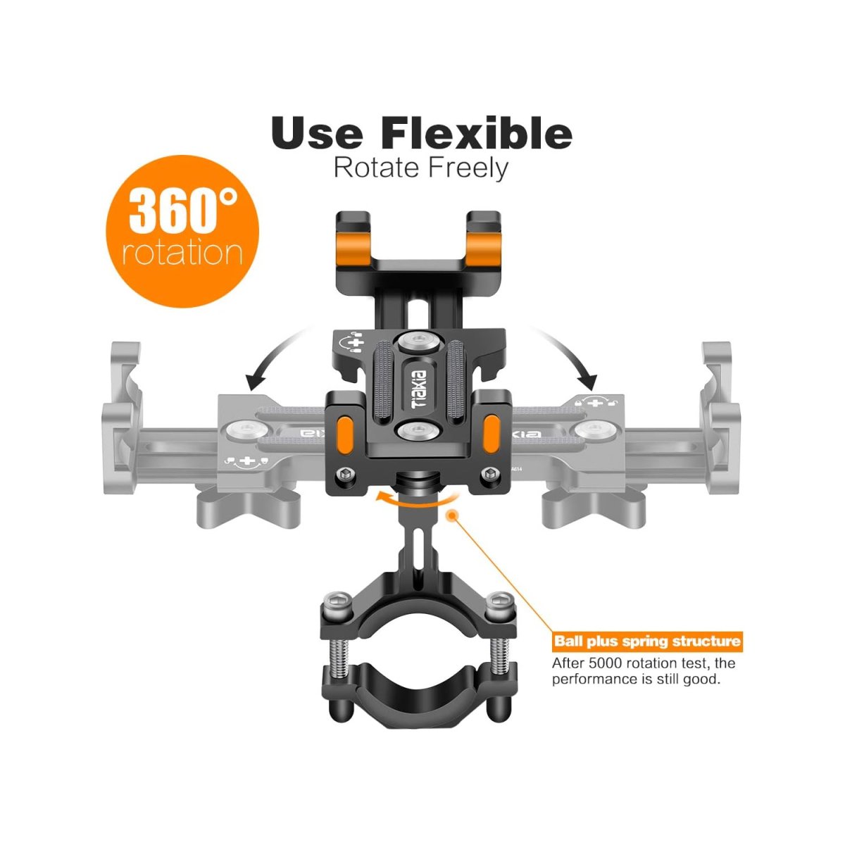 Support Téléphone Moto en Aluminium – Image 5