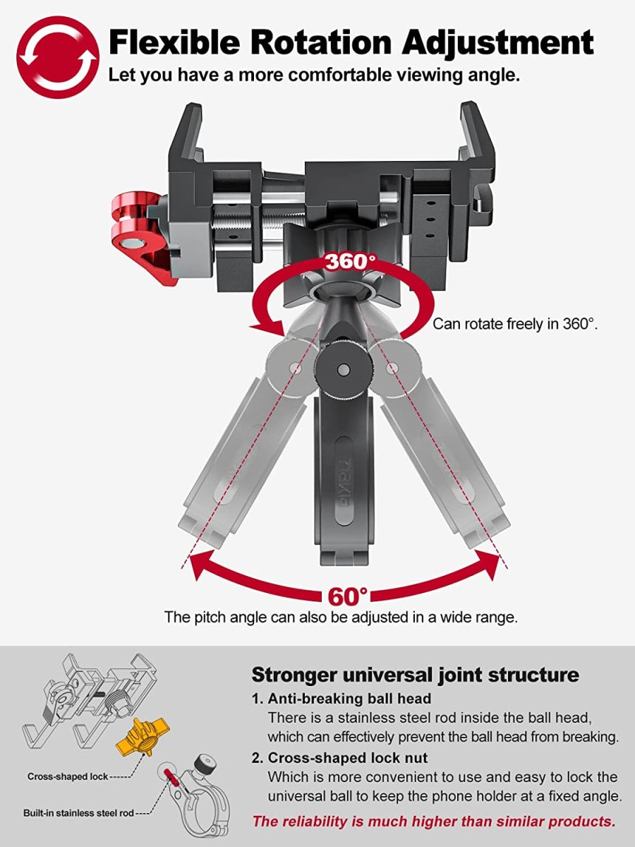 Support téléphone Moto Trail – Image 8