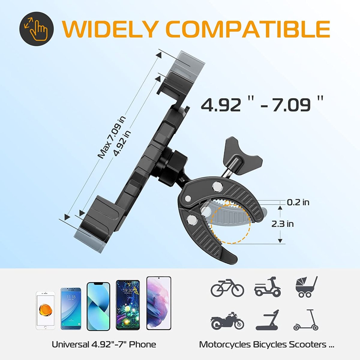 Support Smartphone pour Motos Universelle – Image 7