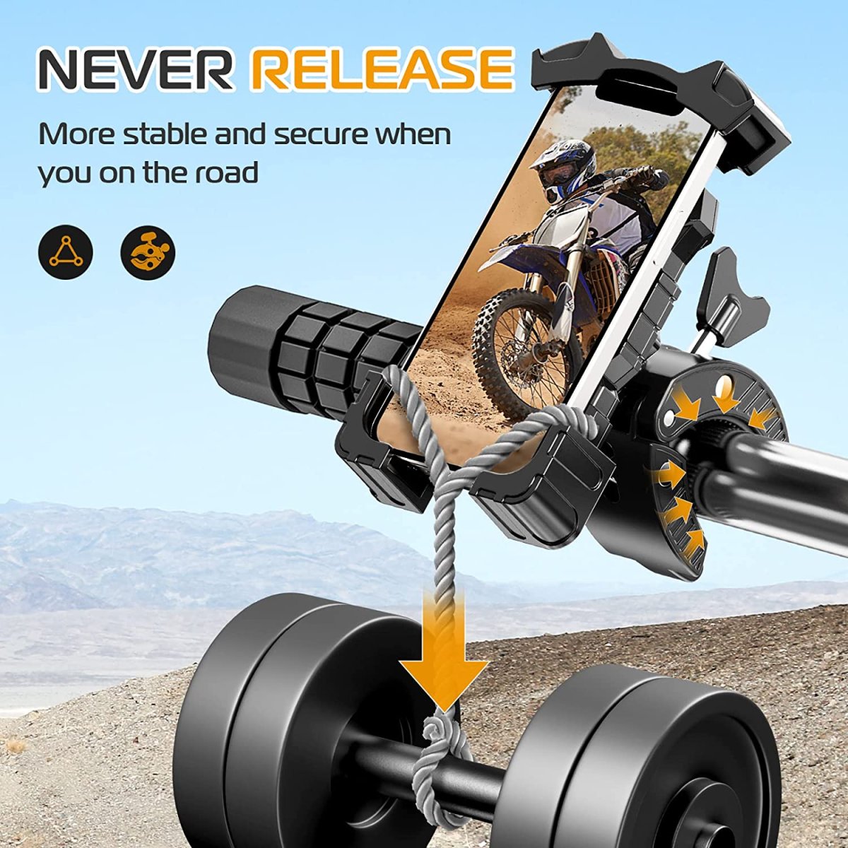 Support Smartphone pour Motos Universelle – Image 3