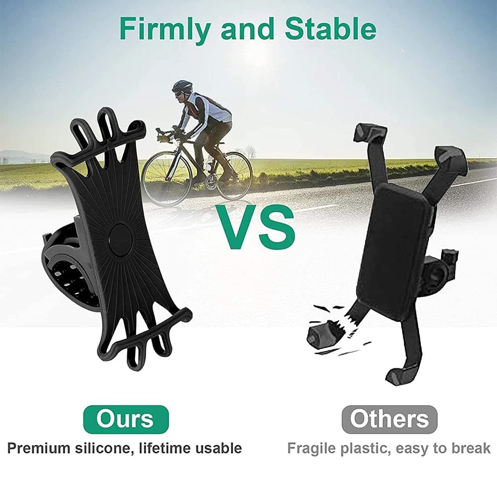 Support Vélo pour Smartphone en Silicone – Image 3