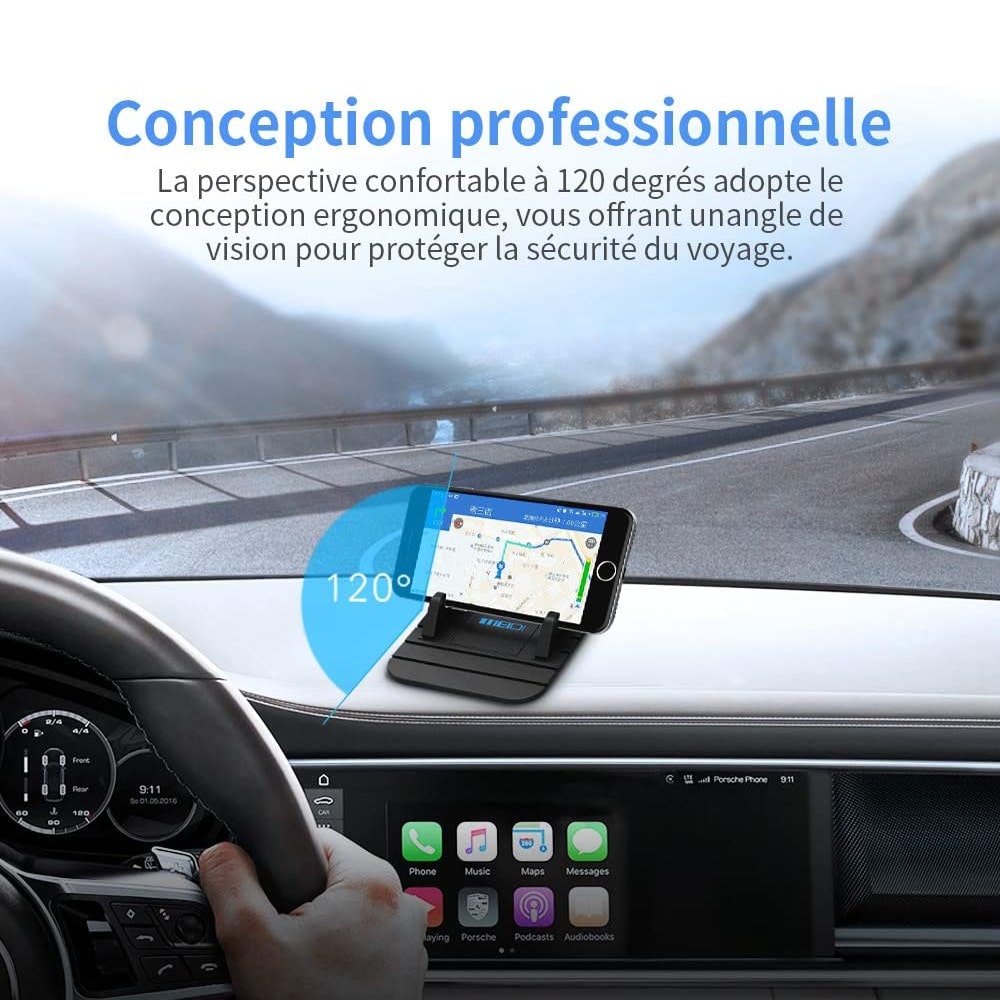 Support Silicone Téléphone Voiture – Image 4