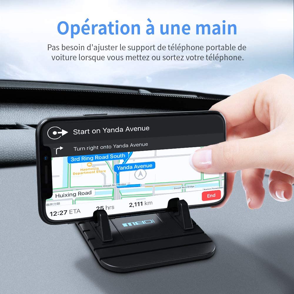 Support Silicone Téléphone Voiture – Image 3