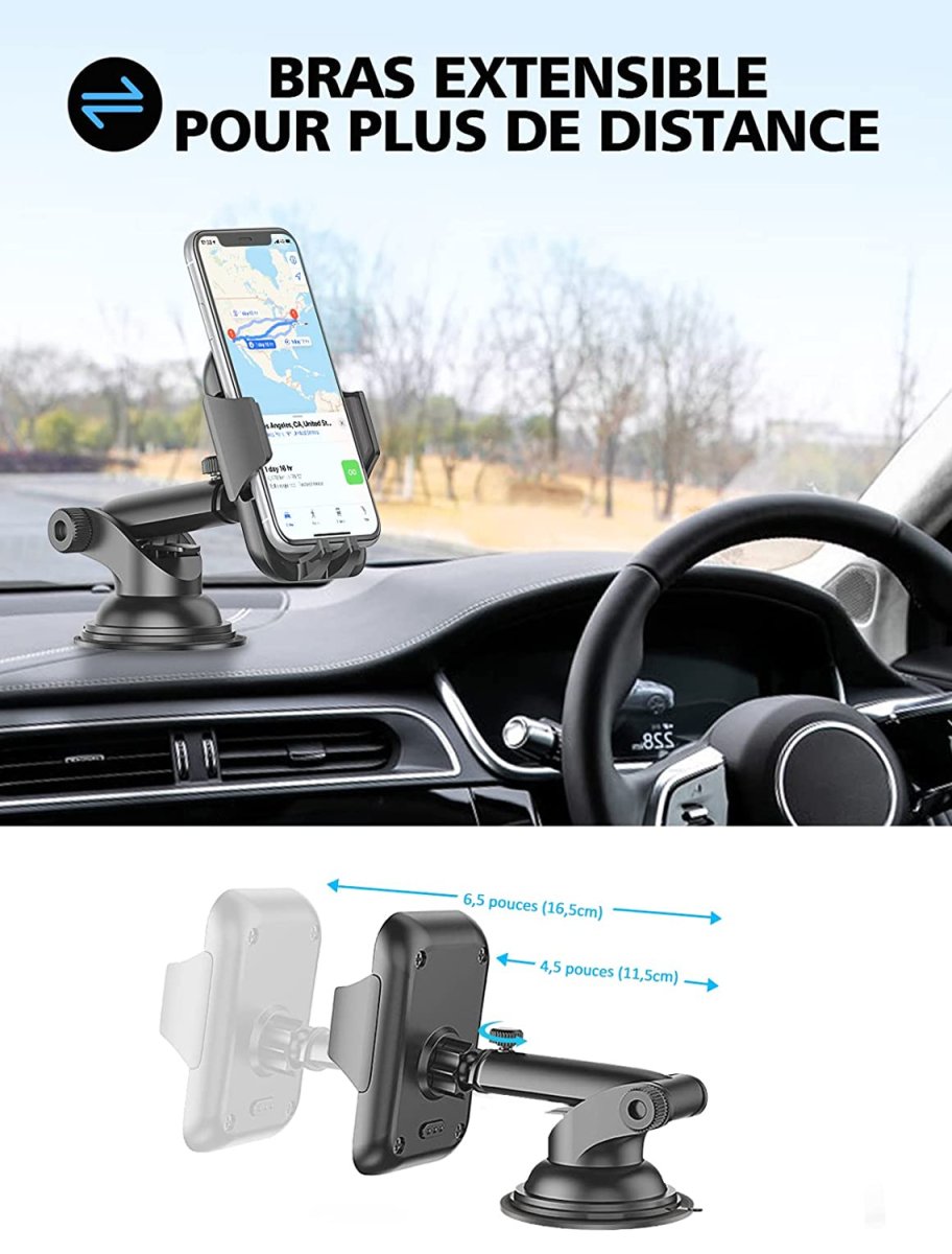 Support Voiture Ventouse Fixation Extra Forte – Image 3