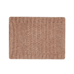 Tour de cou Marron uni Made in France ref. ACION de la marque BLANC BONNET