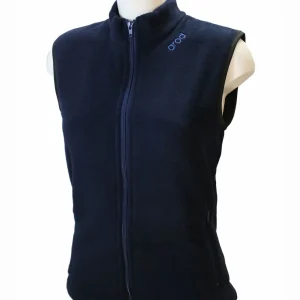 polaire femme sans manche WAFER marine