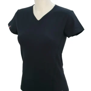 WIITBIOMarineuniPX.jpgv1700671070 NOUVEAU t-shirt femme - réf. WIIT Marine uni - Coton Bio / Elasthanne