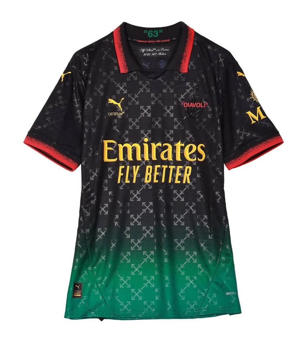 MAILLOT AC MILAN FOURTH 2024/2025