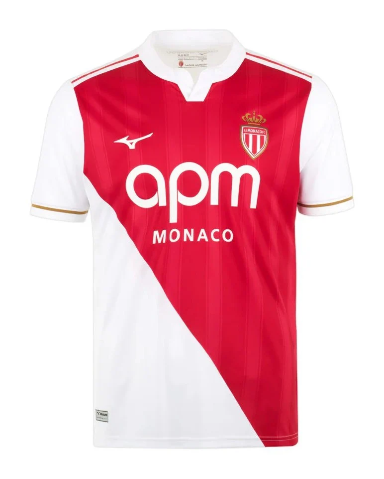 MAILLOT AS MONACO DOMICILE 2025/2026