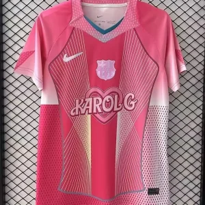 MAILLOT FC BARCELONA x KAROL G ROSE