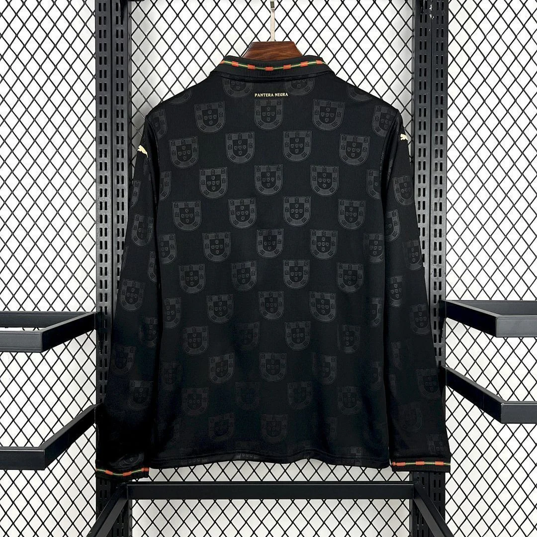 MAILLOT PORTUGAL ÉDITION SPÉCIALE EUSÉBIO MANCHES LONGUES 2025/2026 – Image 2