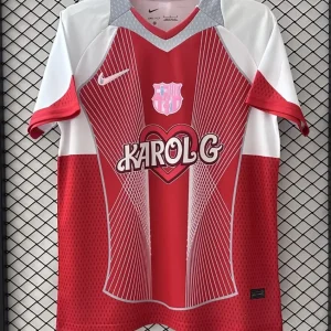 MAILLOT FC BARCELONA x KAROL G ROUGE