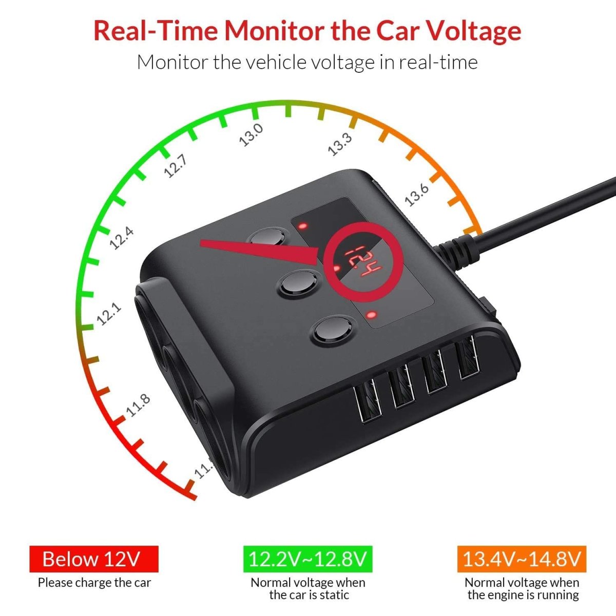 YGL Chargeur Allume Cigare 100W – Image 4
