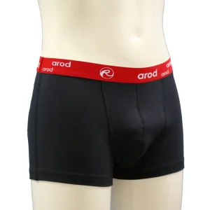 NOUVEAU - boxer homme coutures plates ZIGGY Marine Rouge COTON BIO EA