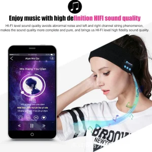 Bandeau cheveux sport | bluetooth