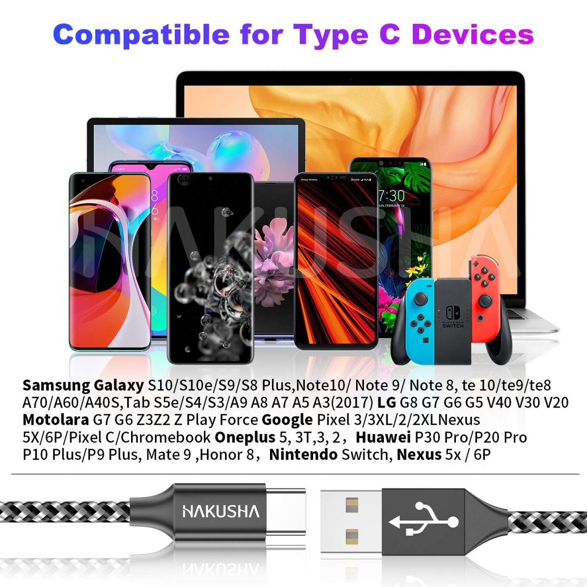 Câble USB Type-C de 0.5 Mètre – Image 5