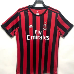MAILLOT AC MILAN DOMICILE 2017/2018